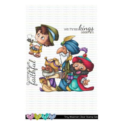 C.C. Designs Clear Stamps - Tiny Wisemen